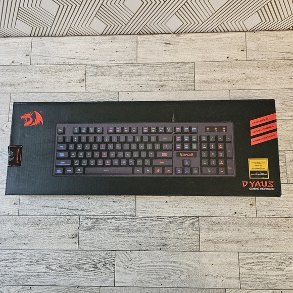 Redragon Other - Redragon K509 DYAUS 7 Colors Backlit Gaming Keyboard